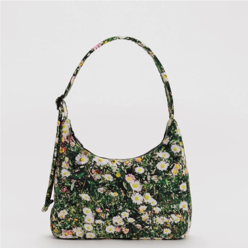 Baggu mini nylon shoulder bag in daisy